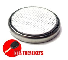 Baterías de repuesto para Citroen C2 C3 para llaveros/remotos de 2 botones (1 batería) 