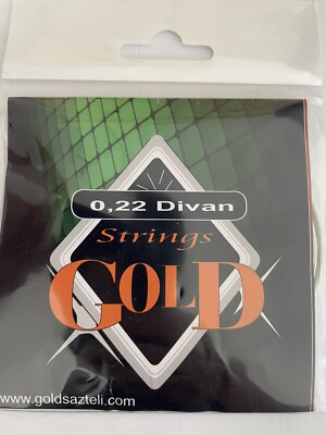 Divan Saz Teli 0.22lik + Bam Bam