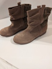 TOMS Laurel Southwest Booties Teens Size 6 Casual Boots 10009120