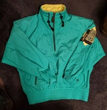 Vintage Kaelin Ski Womens Size 10 Pullover Jacket Coat 80s 90s Green