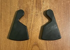 OEM Genuine Whirlpool Refrigerator Door Hinge Cover Set, WR02X10832, WR02X10831