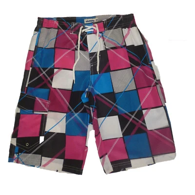 Maillots de bain homme Monopatin, rose, multicolore, taille 40 - M - Photo 1/2