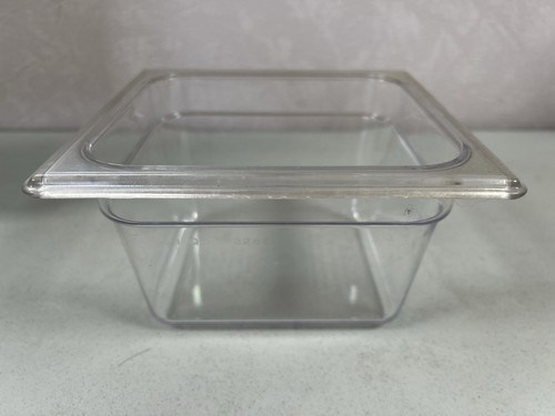 Contenedor de comida de plástico transparente TRUE 176x162x100 mm restaurante profesional - Imagen 6 de 11