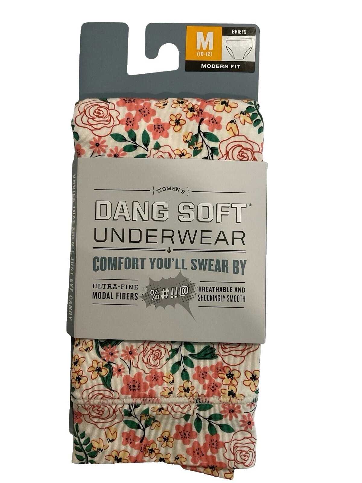 Floral Regular Size L Brief Panties for Women