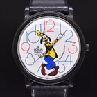 Vtg LORUS by SEIKO Disney Goofy Watch 1990's Black Japan NEW BATTERY