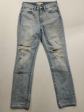 Madewell The Perfect Vintage Jean Women's 27 Blue Jeans Distressed