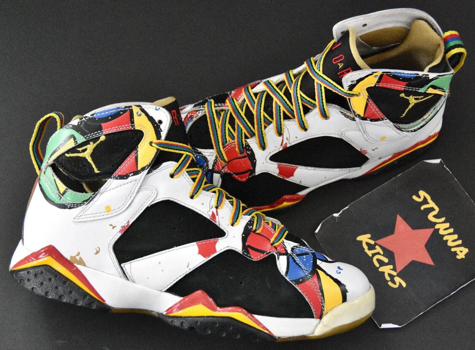 Air Jordan VII Retro 'Miró' Sample, Size 13, The Games