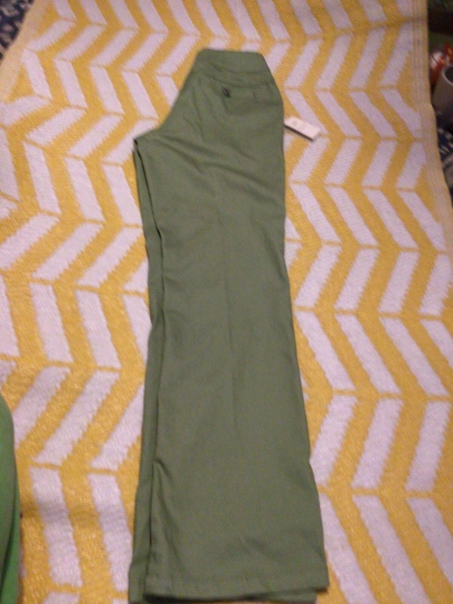 Pantalon Droit Vert Chasse CJ Banks - Taille 20W Grande, Coupe Plus, Longueur 31 Pouces