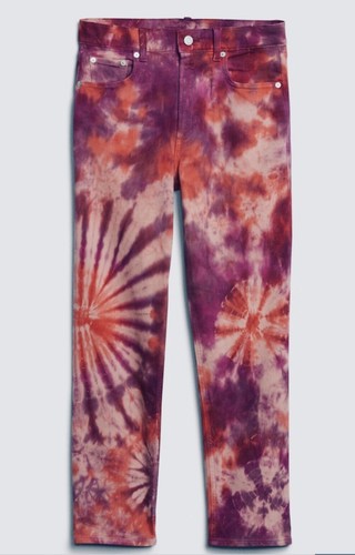 NWT Women's GAP High Rise TIE DYE 