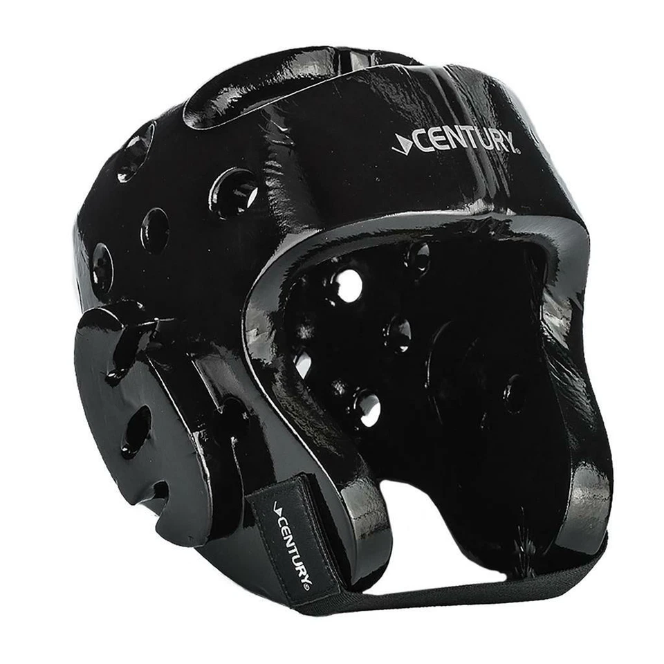 Century Martial Arts Sparring Headgear Black Adult M/L New Karate Tae Kwon Do