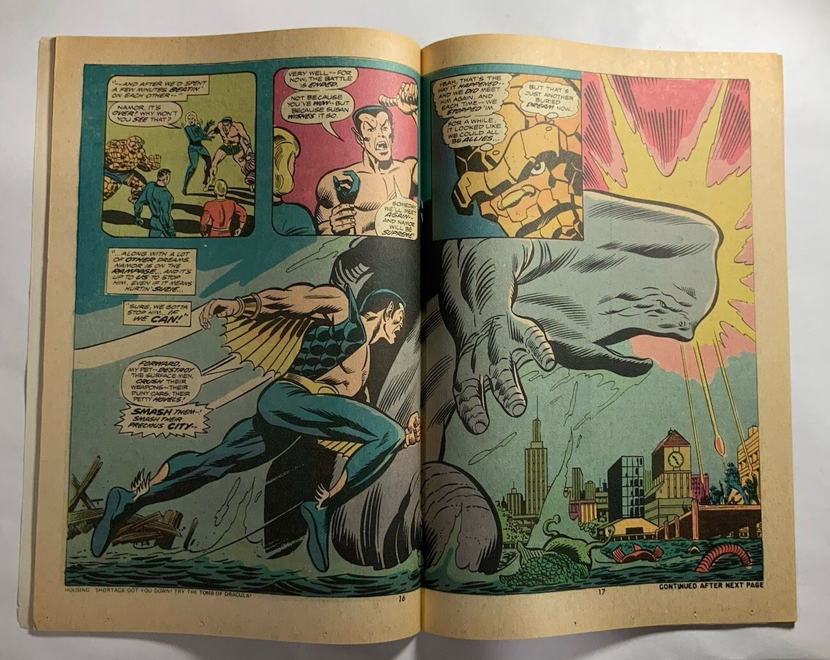 Fantastic Four #149 VG/FN 1974 Owl Marvel Value Stamp Intact Fantastic Four #149 VG/FN 1974 Owl Marvel Value Stamp Intact