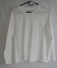 WOMENS HANES LONG SLEEVE TEE 100 COTTON CREW NECK SZ L 8277