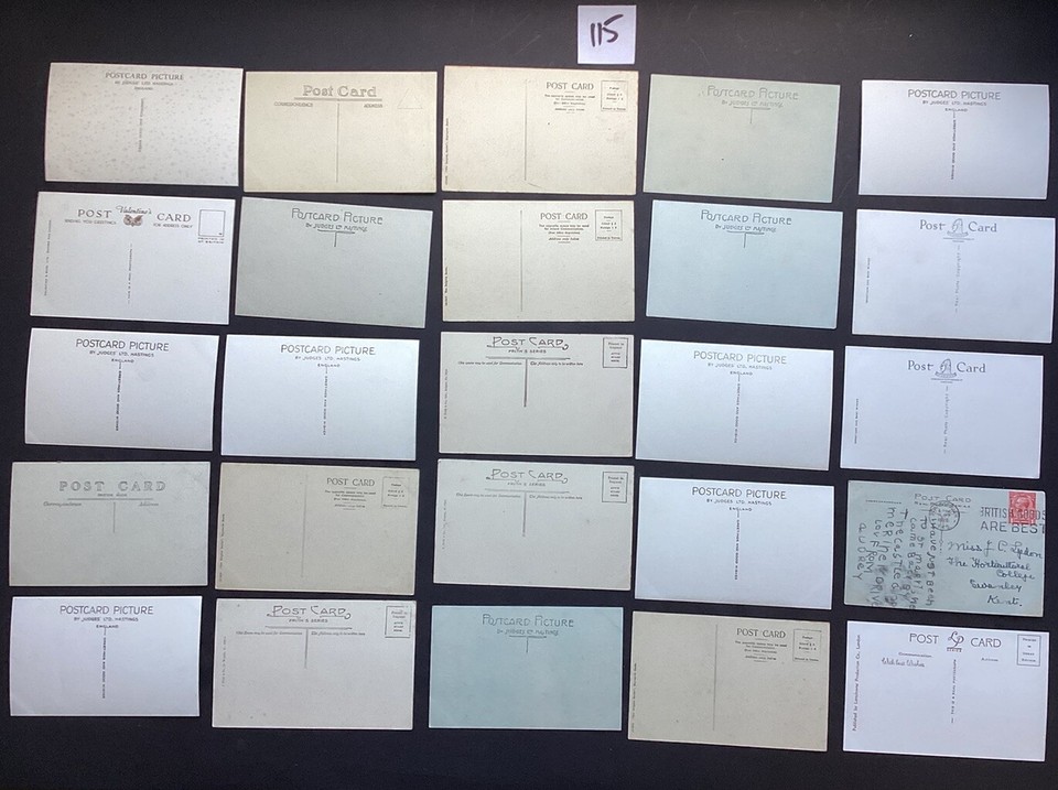 Sussex Eastbourne Hastings 25 Antique/ Vintage Judges Postcards eBay