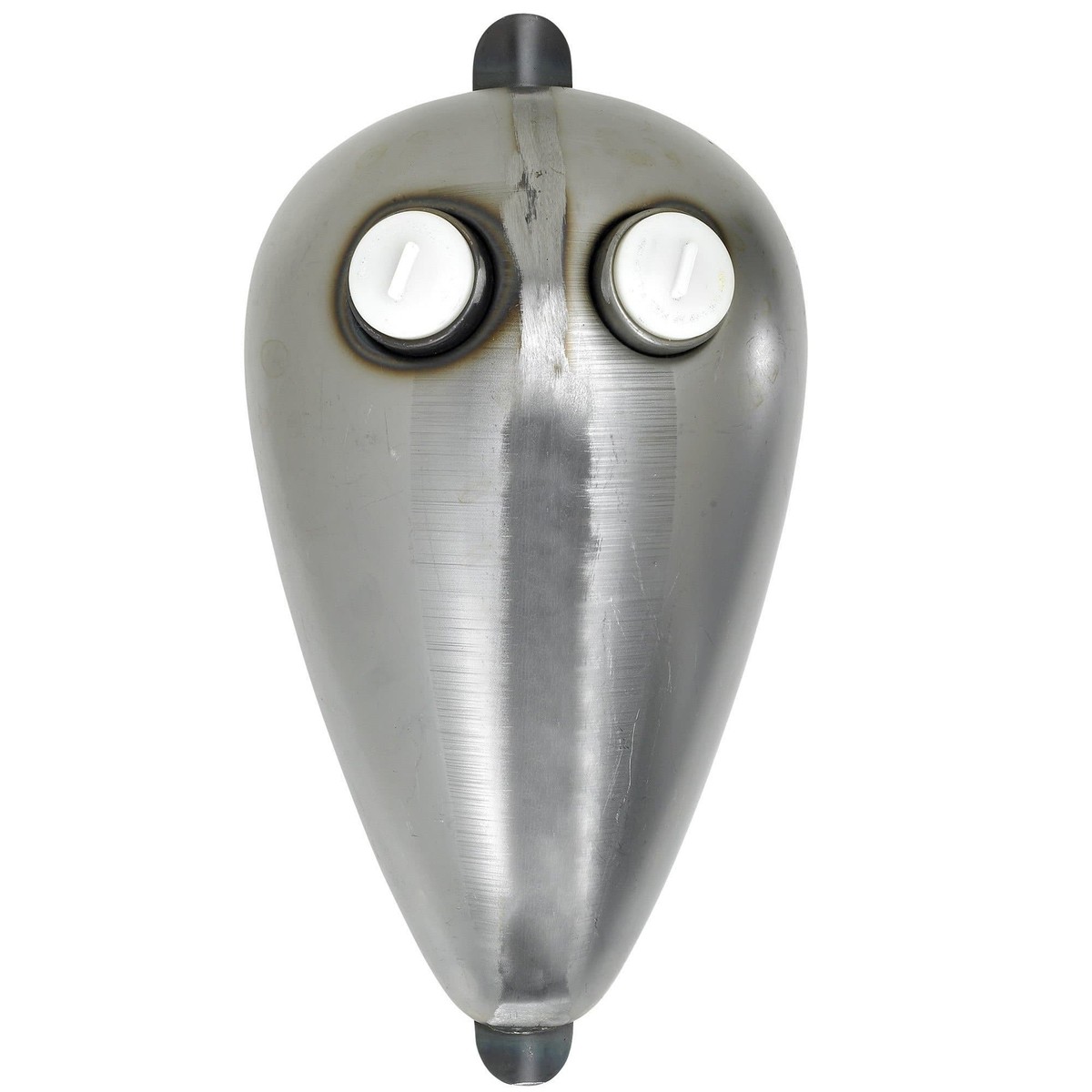 Axed Dual Cap Chopper Motorcycle Gas Tank 2.2 gal alien bobber