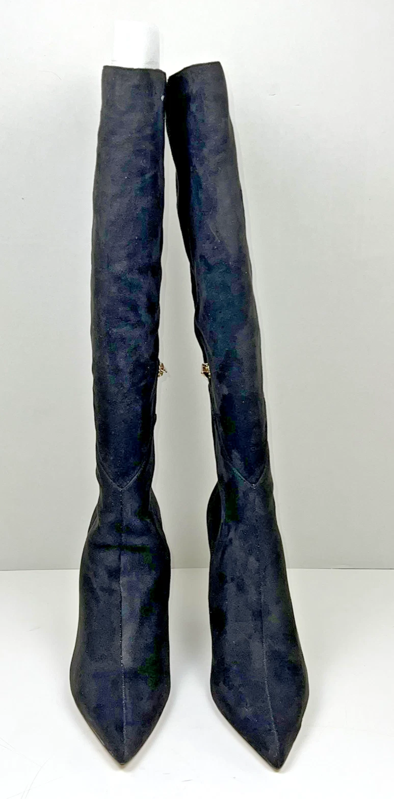 Bottes hautes en daim Jessica Simpson Maynard bout pointu pointure 11