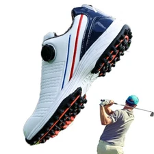 Waterproof Golf Shoes Men's Golf Sneakers Outdoor Anti Slip Walking Shoes