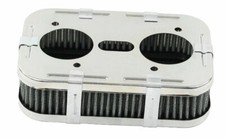 Empi 9026 Chrome 1 58 Tall Air Cleaner Fits Vw Bug Buggy Weber 40-48 Idf Empi 9026 Chrome 1 58 Tall Air Cleaner Fits Vw Bug Buggy Weber 40-48 Idf