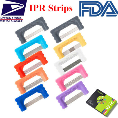 Dental Orthodontic IPR Serrated Interproximal Reduction Enamel File Quick Strips