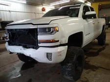 Used Rear Left Door Interior Trim Panel fits: 2016 Chevrolet Silverado 1500 pick