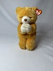 Vintage Retired Ty Beanie Baby 7” HOPE Praying Bear (1998) Rare has Ear Tag