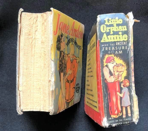 Better Little Book LOT Orphan Annie Ancient Treasure Jane Adren Vanished Flaws - Picture 2 of 3