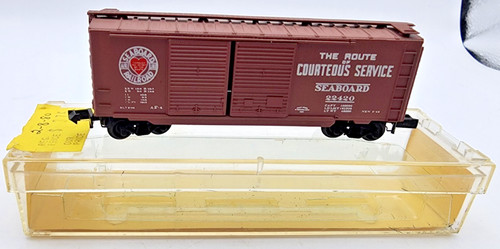 Vintage Kaydee N Scale No. 23160 SEABOARD 40' Standard Boxcar. | Condition: Used