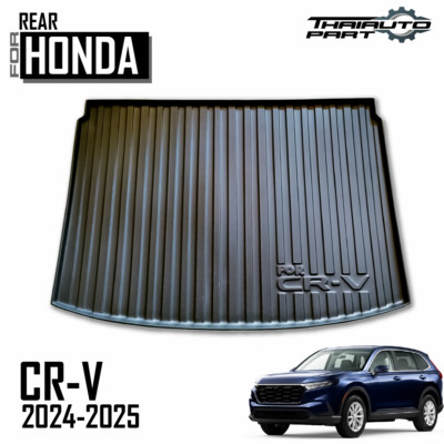 Floor Mat Rear Tray Carpet Interior Trunk Liner For Honda CR-V 2022-2025