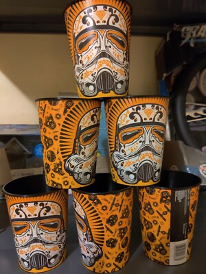 6 STAR WARS PLASTIC PARTY CUPs