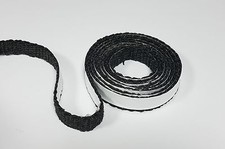 Cuerda de sellado cinta de sellado 20 x 3 mm negro autoadhesivo junta de horno 0,25 m 1a calidad