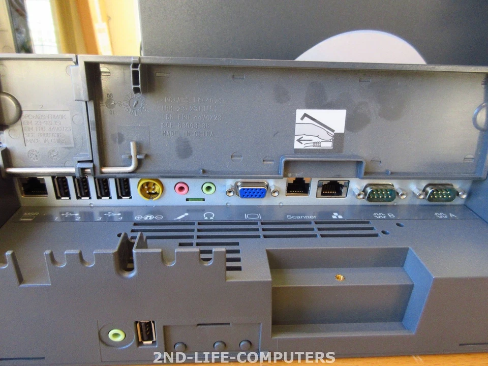 IBM 4838 Win7 AIO 15" WiFI Dual Core 1.8Ghz 2GB/80GB POS Computer 4838-74E + PSU - Image 4 of 4