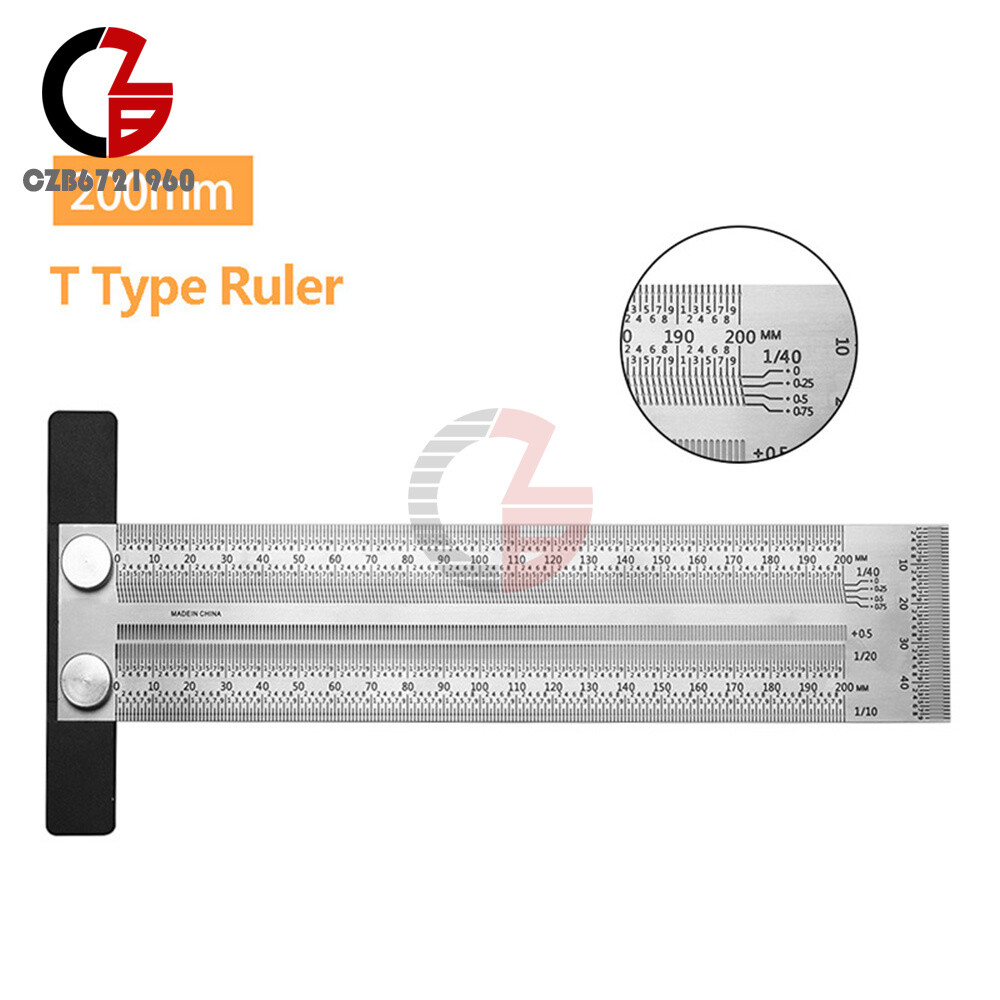 Hole Ruler Woodworking Scribing Ruler Scale Ruler High-precision ...