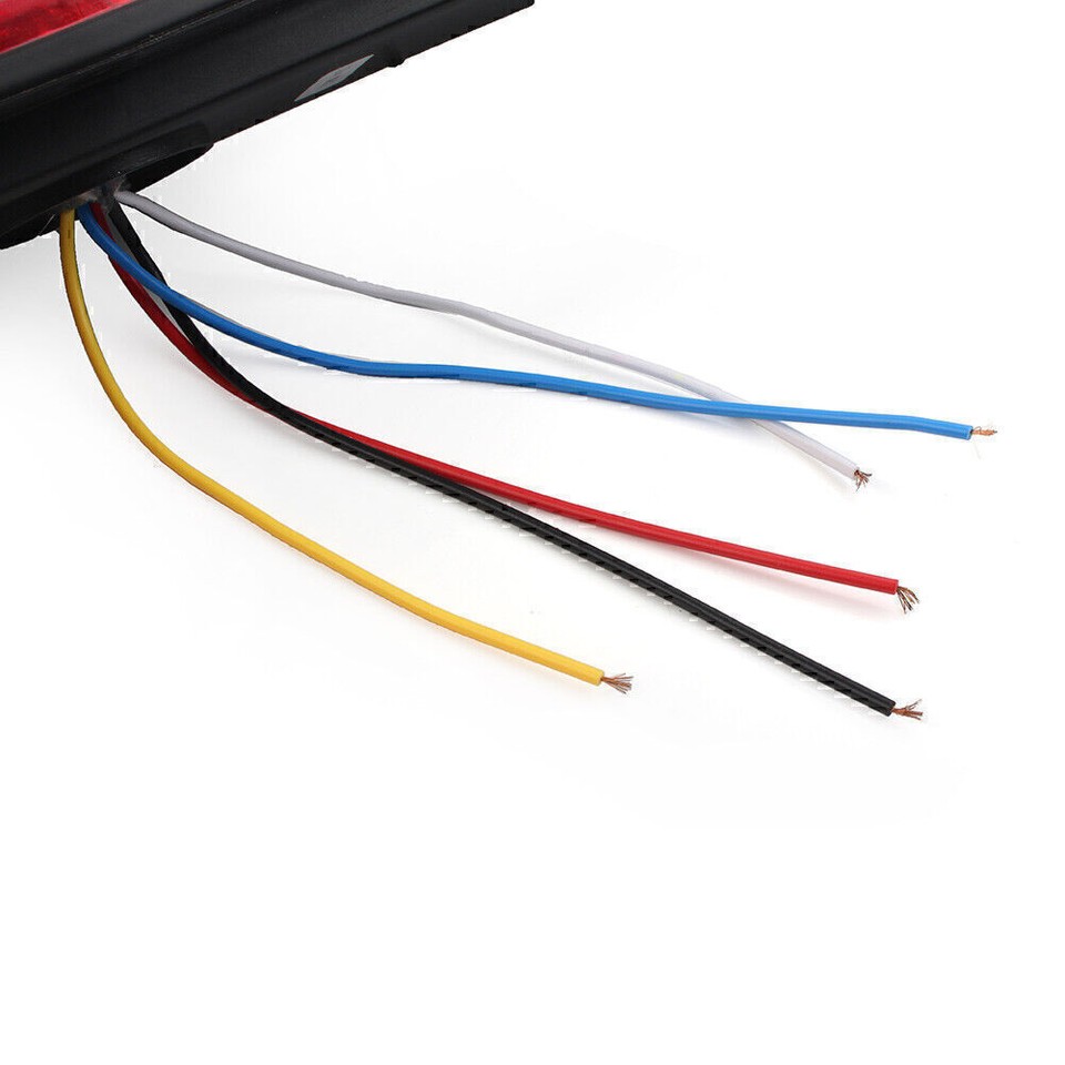 24V 19 LED Rear Tail Lights Brake Turn Signal Reverse Lamp For Trailer