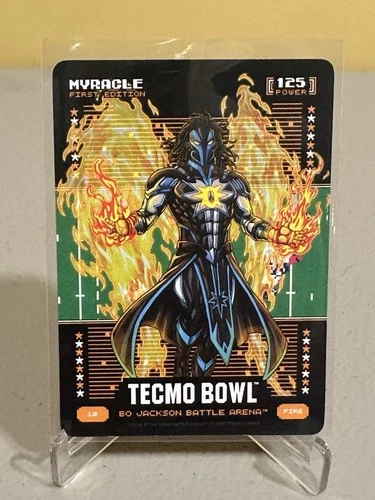 Bo Jackson Battle Arena Tecmo Bowl Myracle Fire #18 - Jahmyr Gibbs