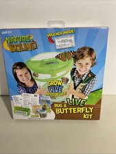 Butterfly Growing Kit Live Caterpillar To Butterfly Project Set NEW