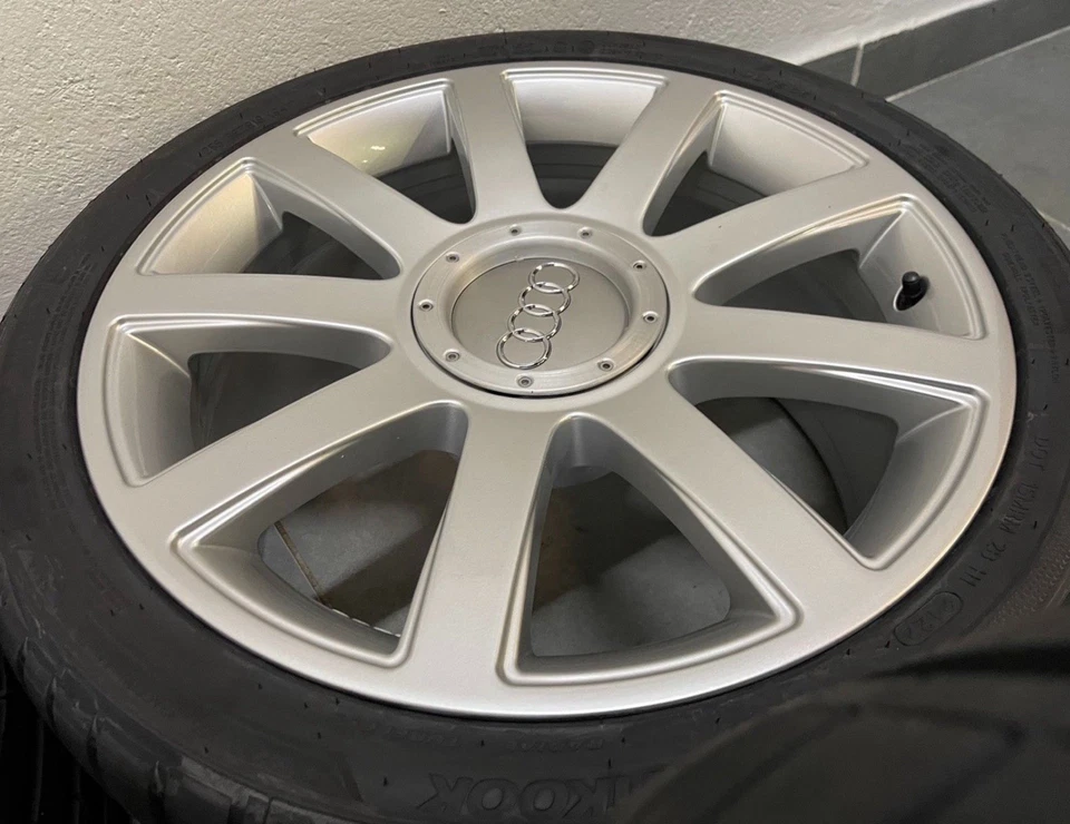 Original Audi RS4 18 Zoll 8D0601025T Felgen Räder 255 35 18 Sommerräder Reifen - Bild 4 von 4