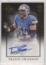 2014 Panini Limited Rookie Signatures 32/99 Travis Swanson #156 Auto 3b3