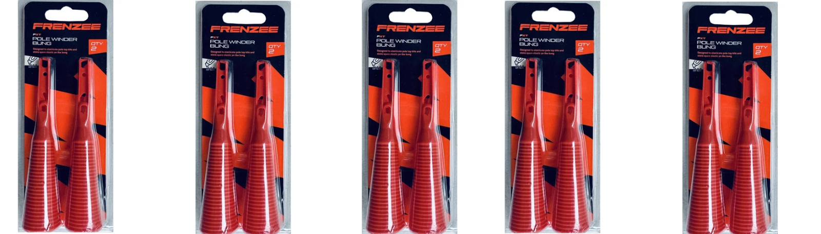 10 X Frenzee FXT Pole Winder Bungs Elastic Adjuster Bungs Pole Fishing RRP £20