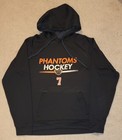 Lehigh Valley Phantoms Player Issued Hoodie Ben Meehan #7 Size Large — photo 1