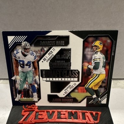 Panini Contenders 2024 Historic Draft Class Contenders #22 Ware/Rodgers