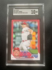 2023 Topps Series 1 Mother's Day Hot Pink #/50 Corey Knebel #28 SGC 10