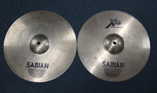 Sabian 14" XS-20 Medium Rock Hi-Hat Cymbals Pair   Free Shipping   