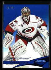 Brian Boucher 2012-13 Panini Certified #56 Mirror Blue #/99 Carolina Hurricanes