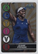 2024 Topps Graphite Active Metal Gold 15/25 Sloane Stephens #ACM-35 0c3