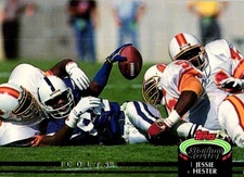 Jessie Hester Colts 1992 Topps Stadium Club Football Card #378