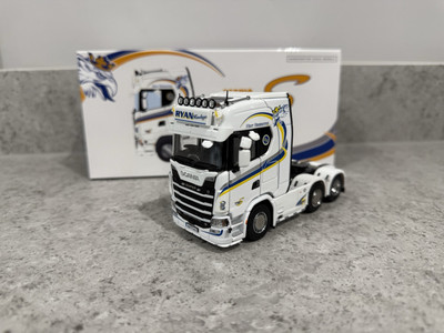 IMC - Scania S Hochdach 6x2 Sattelzugmaschine - Ryan Haulage - 31-0336 - 1:50 - Neu