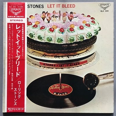 The Rolling Stones - Let It Bleed (1969) LP Japanese First Edition Vinyl SLC-300