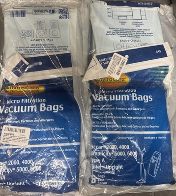 EnviroCare Replacement Micro Filtration Vacuum Cleaner Dust Bag Type A - 24 Bags