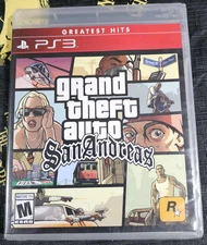 Grand Theft Auto San Andreas Greatest Hits PS3 Playstation 3 New Sealed