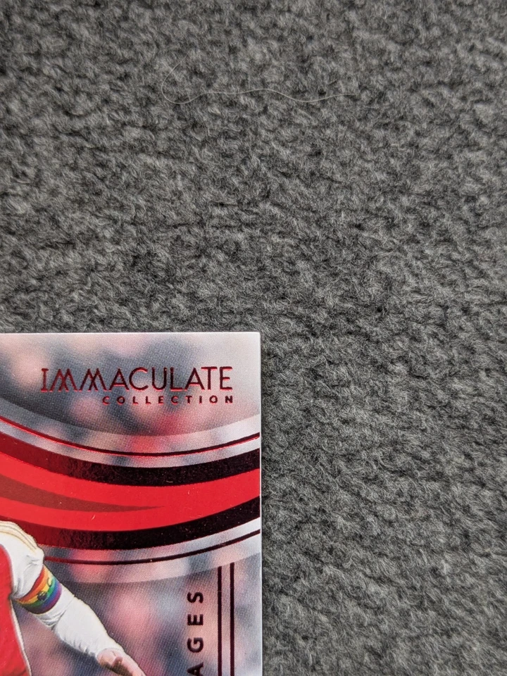 2023-24 PANINI IMMACULATE MARTIN ODEGAARD IMMACULATE IMAGES RUBY PARALLEL#22#2/9 - Image 4 of 4
