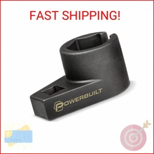 Powerbuilt Oxygen Sensor Offset Puller, Remove and Install O2 Oxygen Sensors, Wi